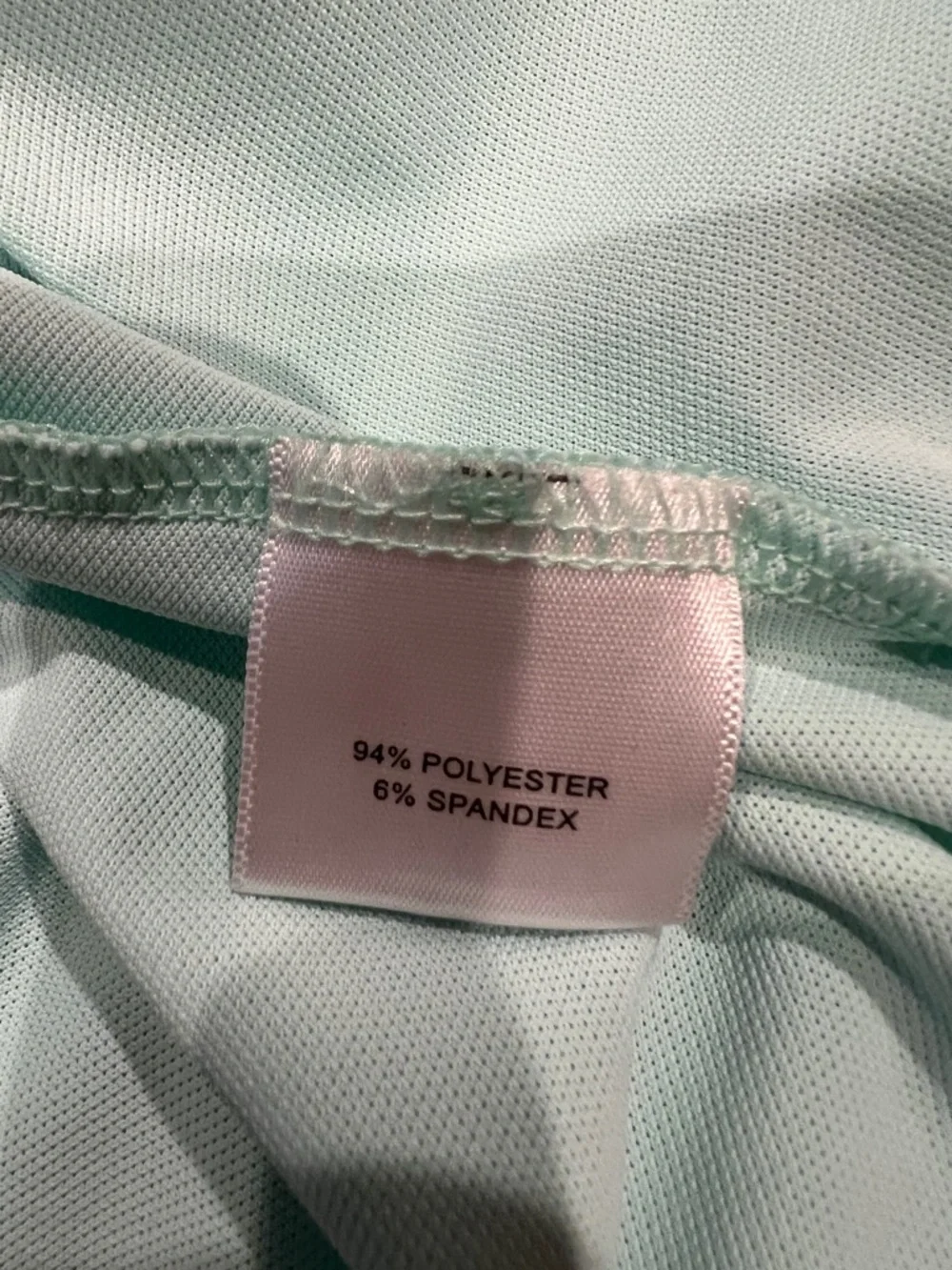 Peter Millar Summer Comfort Light Teal Blue Crown Logo Polo - Picture 6 of 7